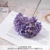 Hortensias Anna 3D simuladas Flores Artificiales para Ramos de Boda Hechas a Mano Florales Boda Sal Paisajismo DIY Muro de Flores Arreglo de Piso