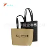 Guangzhou suministro de bolsas no tejidas con láser bolsa publicitaria no tejida recubierta fabricantes de bolsas recubiertas protección ambiental hacer según se requiera