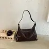 2026 Novo Estilo Moda Coreana Nicho Grande Capacidade Bolsa de Ombro Transversal para o Dia a Dia com Bolsa de Axila Estilo Maillard
