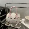 Bolso de Hombro de Gato Lindo de Dibujos Animados 2026 Verano Nuevo Estilo Bolso Cruzado de Moda para Mujer Bolso Cuadrado Pequeño de Moda