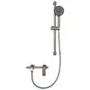 Juego de Ducha para Baño para Uso Doméstico, de Ingeniería y Hotelero, Aleación de Aluminio, Resistente a la Corrosión, Multifuncional, Potenciador de Presión, Venta al por Mayor de Fábrica