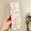 Flequillo Tejido Estilo Coreano Pegatina Mágica Flequillo Dulce de Gama Alta Pegatina Flequillo Estilo Pastoral Diadema Aro para la Cabeza Mujeres Pegatina de Flequillo Alto para el Cráneo
