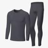Traje Cálido de Invierno para Hombre, Pijama de Algodón de Invierno, Ropa Sencilla de Casa de Color Sólido, Tops de Otoño e Invierno, Ropa de Otoño, Pantalones de Otoño