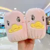Mangas Nuevas para Niños Lindas de Felpa de Dibujos Animados Antidesgaste Resistentes a la Suciedad Antimanchas Mangas para Bebé Otoño e Invierno Salida de Fábrica