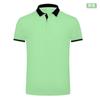40 Polos Nuevos, Camisetas Publicitarias Personalizadas, Ropa de Trabajo Bordada, Ropa de Trabajo Corporativa de Verano con Solapa, Camisetas de Manga Corta para Hombre