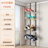 Estante de Almacenamiento para Skateboard Infantil Multicapa de Piso a Techo para Sala de Estar, de Pie, para Coche de Autoequilibrio, Estante de Almacenamiento para Coche de Juguete