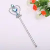Corona de Hielo y Nieve Corona de Plástico para Niños Tocado Pinza para el Cabello Set de Diadema para el Cabello para Niños Joyería de Princesa Estilo Coreano