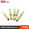 Conector Terminal de Latão Dourado com Mola 2,0x36 Fonte CA/CC Fábrica