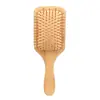Pente de Bambu com Cápsula de Ar para Massagem nos Meridianos Pente para Cabelo Longo Doméstico Pente de Madeira com Almofada de Ar Pente de Presente de Feriado