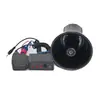 Buzina elétrica marinha aço inoxidável iate carro 12V24V tubo único tubo duplo grave agudo flauta elétrica buzina a ar alto-falante