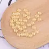 Cuentas de Vidrio de Estrella de Cinco Puntas Degradado Chapado en Color de 8 mm Cuentas con Agujero de Forma Especial Pulsera DIY Collar Estrellas Sueltas Accesorios de Joyería