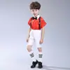 Pantalones de Tirantes para Niños Traje de Presentación Vestido de Anfitrión para Niño Traje de Coro Disfraz de Presentación para Niños