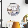 Jm590 Acrílico Espelhado Futebol DIY Combinação Adesivo de Parede para Casa Quarto de Crianças Decoração de Jardim de Infância Autoadesivo