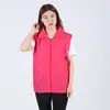 Chaleco de Voluntario Transpirable Estampado logo Promocional de Voluntario Actividades de Bienestar Público Chaleco Rojo Camisa Publicitaria Ropa de Trabajo
