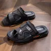 Nuevas Sandalias para Hombre Suela Gruesa de EVA Zapatos de Playa Verano Uso al Aire Libre Papá Antideslizantes Resistentes al Desgaste Sandalias Universales de Doble Propósito