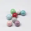 Color de concha imitación aceite brillante perla de imitación colgante llavero colgante bolsa colgante diy tocado cuerda para el pelo material de joyería