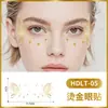 Tatuajes Faciales de Mariposa Estampado en Caliente Pegatinas Maquillaje de Escenario Estéreo Europeo y Americano Pegatinas de Tatuaje Temporales Desechables