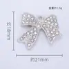 Pingente Casual Laço de Diamante Acessórios DIY Liga Galvanizada Pingente Único Joias Colar Pulseira Brincos Venda por Atacado