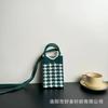 Bolsa para celular Advanced Sense Ins, nova bolsa de malha com desenho animado, bolsa de ombro transversal multifuncional Dopamine Niche