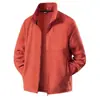 Ao Li Rong 2026 Outono/Inverno Nova Jaqueta de Lã Masculina Justa à Prova de Vento Espessada Aquecimento Jaqueta de Lã Outono/Inverno