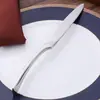 Juego de Cubiertos de Acero Inoxidable Colorido con Recubrimiento de Titanio Kaya Cuchillo para Bistec, Tenedor, Cuchara, Cucharilla de Té Juego de Cubiertos de 4 Piezas con Juego de Grabado