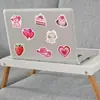 50 Pegatinas Rosa Rosa Pintadas Graffiti Cuaderno Teléfono Móvil Portátil Maleta Cuaderno Pegatinas Decorativas