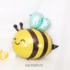 Nuevo Globo Grande Colorido de Margaritas de Cinco Pétalos de Película de Aluminio Flor Arreglo de Escena Decoración para Fiesta de Cumpleaños Infantil