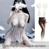 Lingerie sexy São cama de peito vazada livre provocação tentação Aberto guilhotina suporte de aço reunido pijamas paixão
