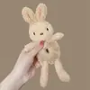Laço de Cabelo Feminino Simples Elegante Cabeça de Urso Tendão de Borracha Popular Cyber Rabo de Cavalo Cobertura de Couro Laço de Cabelo de Pelúcia Urso Fofo de Desenho Abraço de Urso