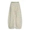 Pantalones Casuales Estilo Coreano con Estampado de Estrellas y Lunares para Hombres y Mujeres 2025 Sueltos Perezosos Relajados Rectos de Pierna Ancha