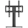 Suporte de Mesa para TV, Suporte de Monitor para Desktop Sem Furos, Uso Doméstico, Ajuste de Altura de Três Níveis, Adequado para 26 a 55 polegadas