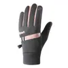 Guantes Calientes para Ciclismo de Otoño e Invierno, Uso en Bicicleta Eléctrica, con Forro Fino de Felpa, Resistentes al Agua, Cortavientos, Antideslizantes, Unisex, para Exteriores, Compatibles con Pantalla Táctil