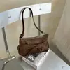 Bolso de axila retro de alta gama para mujer, nuevo de otoño 2026, moda de nicho, bolso pequeño cuadrado versátil de un solo hombro cruzado