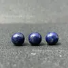 7A Lapislázuli Natural Cuentas Redondas Cuentas Sueltas Cuentas Espaciadoras Pulsera DIY Producto Semi-Terminado Estrella y Luna Bodhi Accesorios