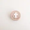 Caja Redonda para Dientes de Madera Caja de Almacenamiento de Dientes Infantiles Caja de Almacenamiento de Cabello Fetal y Cordón Umbilical Caja de Recolección de Cenizas de Animales