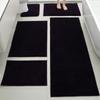 Set de 5 Alfombrillas Absorbentes para Piso, Felpudos para Puerta de Entrada, Alfombrillas Antideslizantes Resistentes a Manchas para Entrada, Alfombras para Mesita de Noche de Dormitorio, Transfronterizo
