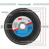 Yongtai 125 Disco de Corte para Esmerilhadeira Angular Disco de Desbaste 5 polegadas Disco de Roda de Desbaste de Resina 150/180*3mm