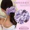 Scrunchies Súper Elegantes para Mujer 2025 Nuevo Otoño e Invierno Estilo Perezoso de Lujo Versión Coreana Scrunchies Ligas para el Cabello