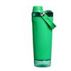 Novo Copo Shaker Simples e Fashionável Camada Dupla Grande Capacidade Copo Térmico de Aço Inoxidável Portátil para Carro Garrafa de Água Esportiva para Fitness