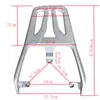 Rack Traseiro para Veículo Elétrico Dji Mavic U Rack de Baú Traseiro Boyue Rack de Asa Traseira Aima Red Bull Liga de Alumínio Rack Aima