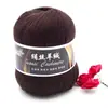 Seda Hilada Cachemir Tencel Algodón de Bambú 6 Pompones Carbón de Bambú Fibra de Bambú Tencel Primavera y Verano Tejido a Mano Ganchillo Lana Fina