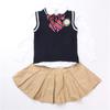 Traje Estilo Academia Británica Otoño e Invierno para Niños y Niñas Ropa de Jardín de Niños Uniforme para Cantar Estudiantes de Primaria y Secundaria Uniforme Escolar Uniforme de Clase