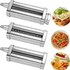 Accesorio para Pasta Kitchenaid para Batidora de Pie, Herramienta Universal de Acero Inoxidable para Cortar Pasta y Hacer Salchichas