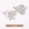 Broche de metal ondulado, broche corsage retrô da moda, acessório de roupa, pino anti-exposição
