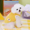 Ropa para Perros Mascotas Otoño Invierno Teddy Bichón Pomerania Ropa para Gatos Más Terciopelo Cálido Al Por Mayor 23 Chaleco de Terciopelo Dibujado