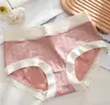 Ropa interior de algodón puro antibacteriana 7A para mujer, de cintura media, sin costuras, clase A, algodón para bebé, ropa interior sin costuras, transpirable, amigable con la piel, bragas para mujer