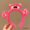 Diadema de Pingüino de Peluche Lindo para Otoño e Invierno, Cabeza de Pez, Celebridad de Internet Femenina, Cara de Dibujos Animados, Para Lavado de Cara, Maquillaje, Presionar el Cabello, Diadema Nueva, Pasador de Pelo, Diadema