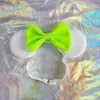 Accesorios para el cabello con lazo de lentejuelas nuevos transfronterizos para niños diadema decorativa de parque de atracciones banda elástica de nailon ajustable para el cabello