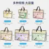 Bolsas de almacenamiento al por mayor en stock, bolsas transparentes grandes para empacar edredones, bolsas organizadoras a prueba de polvo para sábanas y ropa para mudanzas