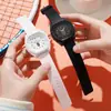 Fabricante de Relógios de Dongguan Aceita Pedidos Pequenos de Relógios Quadrados de Quartzo, Relógios de Silicone, Relógios Masculinos da Moda e Relógios Masculinos para Alunos do Ensino Médio